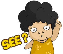 Santi : Ibu Kribo (Eng Ver.) sticker #14622303