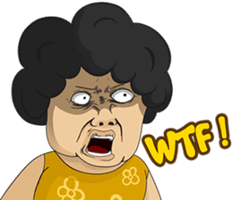 Santi : Ibu Kribo (Eng Ver.) sticker #14622309