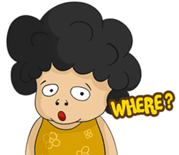 Santi : Ibu Kribo (Eng Ver.) sticker #14622311