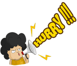 Santi : Ibu Kribo (Eng Ver.) sticker #14622318