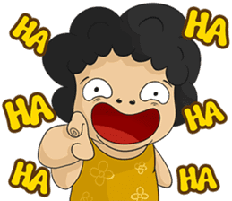 Santi : Ibu Kribo (Eng Ver.) sticker #14622319