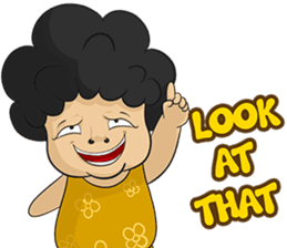 Santi : Ibu Kribo (Eng Ver.) sticker #14622320
