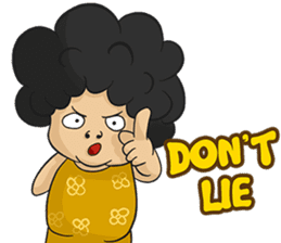 Santi : Ibu Kribo (Eng Ver.) sticker #14622322