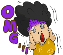 Santi : Ibu Kribo (Eng Ver.) sticker #14622323