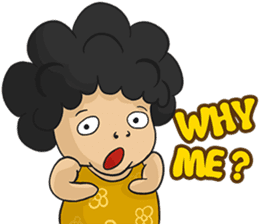 Santi : Ibu Kribo (Eng Ver.) sticker #14622324