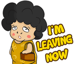 Santi : Ibu Kribo (Eng Ver.) sticker #14622327