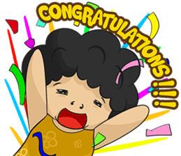 Santi : Ibu Kribo (Eng Ver.) sticker #14622329