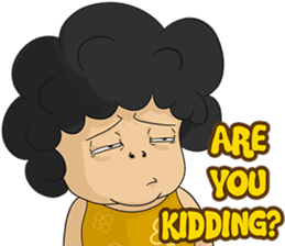 Santi : Ibu Kribo (Eng Ver.) sticker #14622338