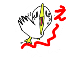 Eto stickers "Cute Birds" sticker #14622527