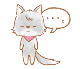 Small Rito and wolf sticker #14623780