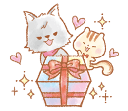 Small Rito and wolf sticker #14623798