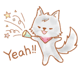 Small Rito and wolf sticker #14623800