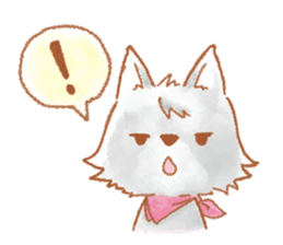 Small Rito and wolf sticker #14623806