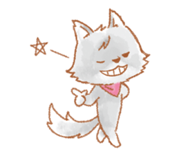 Small Rito and wolf sticker #14623816