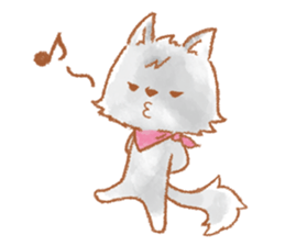 Small Rito and wolf sticker #14623827