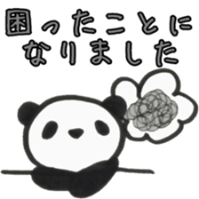 PANDA Stickers "LIFE" sticker #14624413