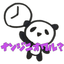 PANDA Stickers "LIFE" sticker #14624418