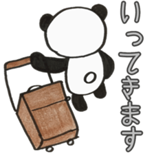 PANDA Stickers "LIFE" sticker #14624424