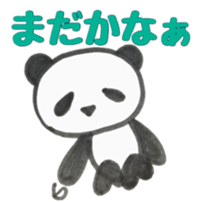 PANDA Stickers "LIFE" sticker #14624427