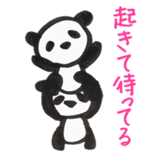PANDA Stickers "LIFE" sticker #14624435