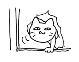 Busaiku Neko sticker #14624539