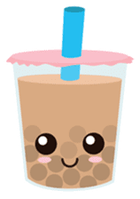Pearl Milk Tea & Boba sticker #14624958