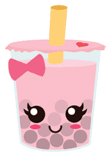 Pearl Milk Tea & Boba sticker #14624959