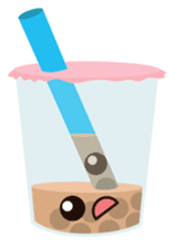 Pearl Milk Tea & Boba sticker #14624961
