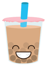 Pearl Milk Tea & Boba sticker #14624963