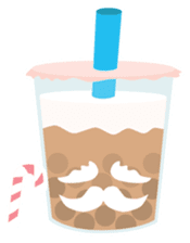 Pearl Milk Tea & Boba sticker #14624965