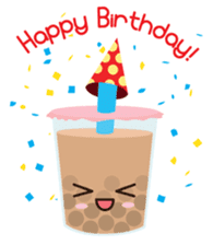 Pearl Milk Tea & Boba sticker #14624969
