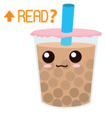 Pearl Milk Tea & Boba sticker #14624970