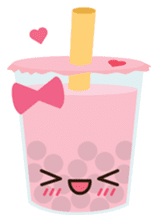 Pearl Milk Tea & Boba sticker #14624973