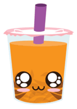 Pearl Milk Tea & Boba sticker #14624975