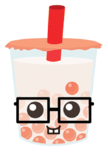Pearl Milk Tea & Boba sticker #14624978