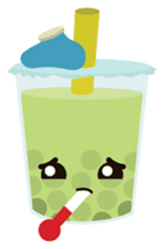 Pearl Milk Tea & Boba sticker #14624979