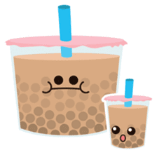 Pearl Milk Tea & Boba sticker #14624980