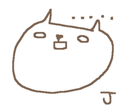 Junko cute cat stickers! sticker #14625151