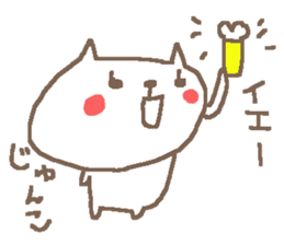 Junko cute cat stickers! sticker #14625171