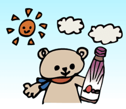 A daily life of a certain Bear sticker #14625378
