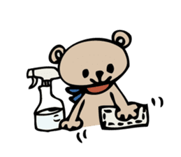 A daily life of a certain Bear sticker #14625385