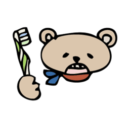 A daily life of a certain Bear sticker #14625389