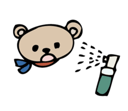 A daily life of a certain Bear sticker #14625390