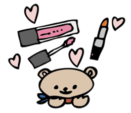 A daily life of a certain Bear sticker #14625392