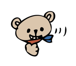 A daily life of a certain Bear sticker #14625401