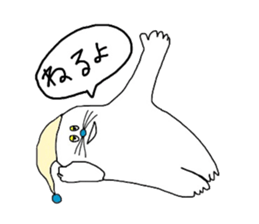 Foppery bunny sticker #14625430