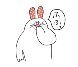 Foppery bunny sticker #14625459