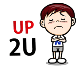 Cool Boy Short Message sticker #14625494