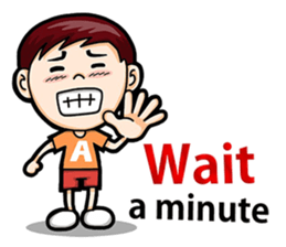 Cool Boy Short Message sticker #14625506