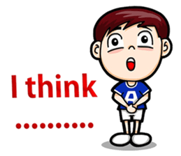 Cool Boy Short Message sticker #14625507